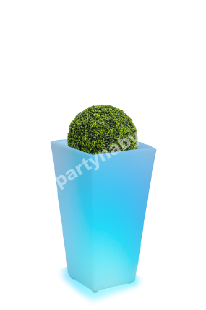 PARTY NÁBYTEK | Půjčovna nábytku, stolů, židlí a vybavení | LED luminous flower pot_4