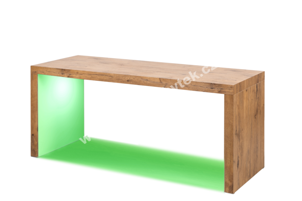 PARTY NÁBYTEK | Půjčovna nábytku, stolů, židlí a vybavení | Nízký stůl Woody Magic podsvícený_2