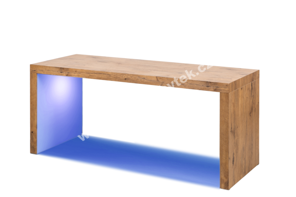 PARTY NÁBYTEK | Půjčovna nábytku, stolů, židlí a vybavení | Nízký stůl Woody Magic podsvícený_1