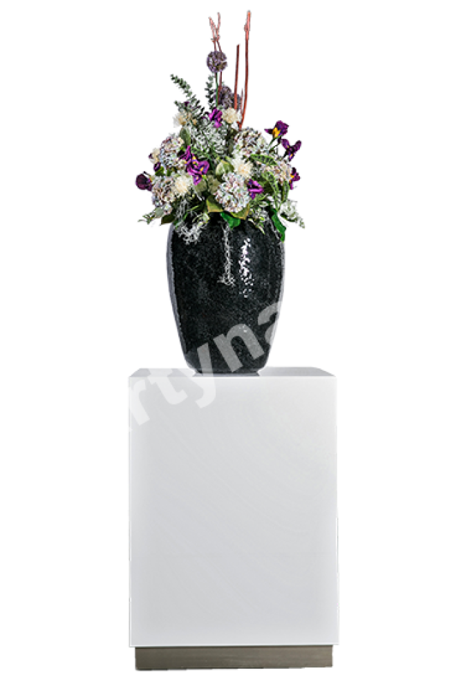 PARTY NÁBYTEK | Půjčovna nábytku, stolů, židlí a vybavení | Kvádr Duplex bílý_9