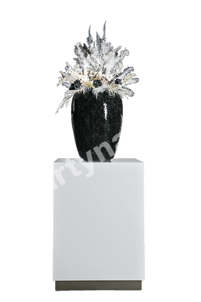 PARTY NÁBYTEK | Půjčovna nábytku, stolů, židlí a vybavení | Kvádr Duplex bílý_8