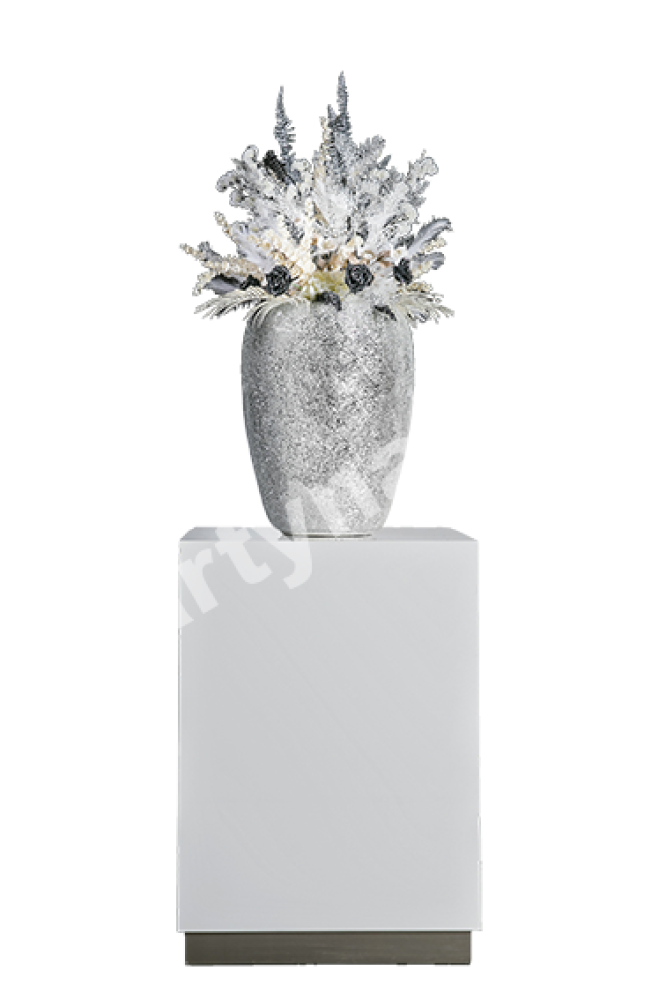 PARTY NÁBYTEK | Půjčovna nábytku, stolů, židlí a vybavení | Kvádr Duplex bílý_7