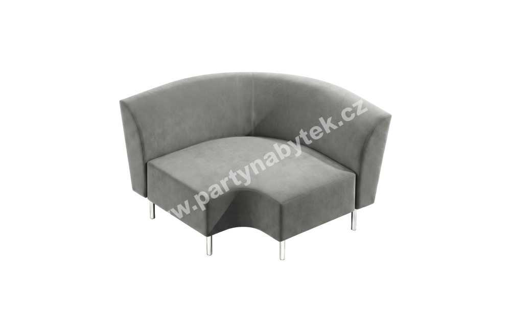 PARTY NÁBYTEK | Půjčovna nábytku, stolů, židlí a vybavení | Sofa Loop_6