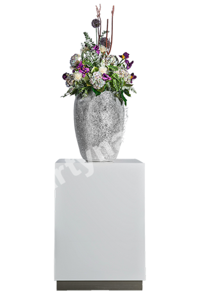 PARTY NÁBYTEK | Půjčovna nábytku, stolů, židlí a vybavení | Kvádr Duplex bílý_6