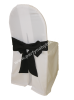Bow for chair with cover black