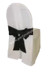 Bow for chair with cover black