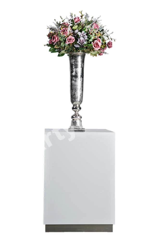 PARTY NÁBYTEK | Půjčovna nábytku, stolů, židlí a vybavení | Kvádr Duplex bílý_3
