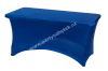 Blue rectangular tablecloth elastic 152x76 cm