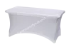 Rectangular tablecloth white elastic 152x76 cm