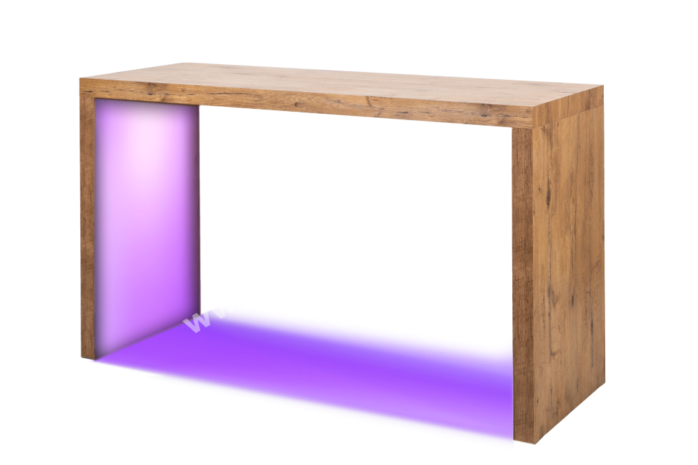 PARTY NÁBYTEK | Půjčovna nábytku, stolů, židlí a vybavení | Backlit high table Woody Magic_1