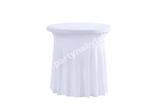 Ubrus (skirting) elastický bílý 