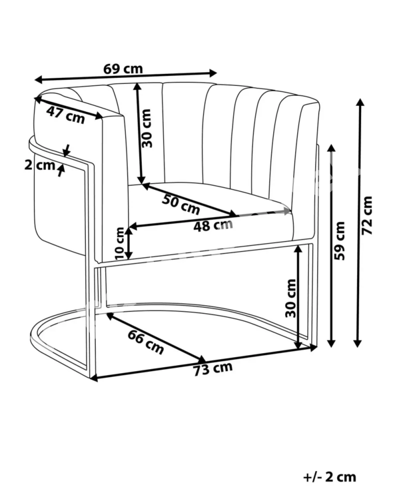 PARTY NÁBYTEK | Půjčovna nábytku, stolů, židlí a vybavení | Křeslo Lotus_1