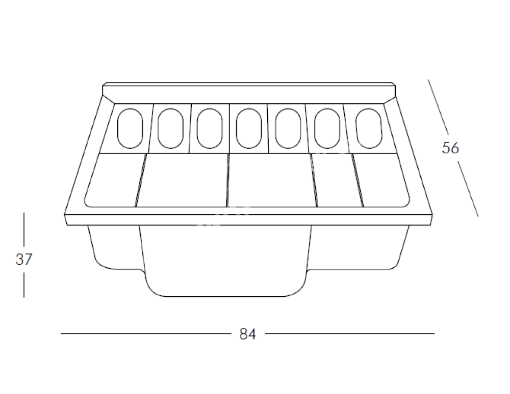 PARTY NÁBYTEK | Půjčovna nábytku, stolů, židlí a vybavení | Koktejlová stanice_2