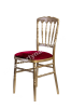 Chair Napoleon with burgundy seat