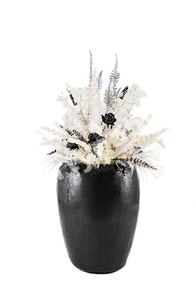 PARTY NÁBYTEK | Půjčovna nábytku, stolů, židlí a vybavení | Vase Mozaik black