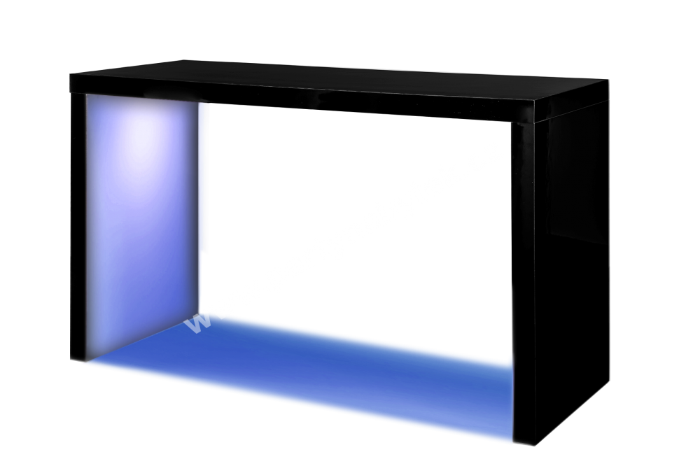 PARTY NÁBYTEK | Půjčovna nábytku, stolů, židlí a vybavení | Vysoký stůl Black Magic podsvícený_5