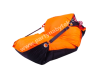 Sedací vak Beanbag   oranžovo-černý