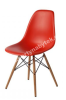 Scandi chair red