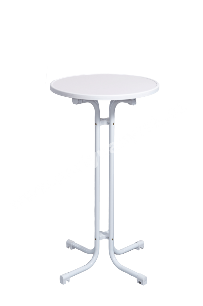 PARTY NÁBYTEK | Půjčovna nábytku, stolů, židlí a vybavení | Bistrostůl s růžovým elastickým ubrusem_7