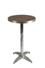 Bistrostůl hliníkový kulatý pr.66 cm