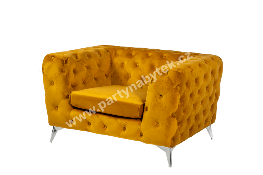 PARTY NÁBYTEK | Půjčovna nábytku, stolů, židlí a vybavení | Křeslo Velvet_2