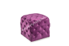 Taburet Velvet fialový