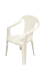 Children's armchair white