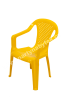 Children's armchair yellow