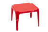 Dětský stoleček červený 56x52cm