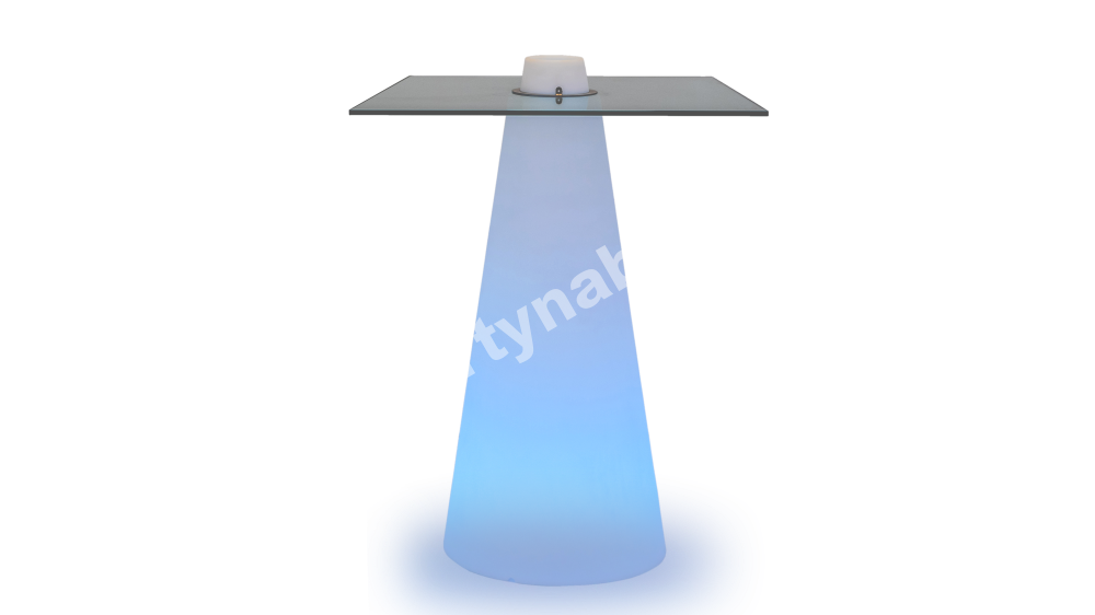 PARTY NÁBYTEK | Půjčovna nábytku, stolů, židlí a vybavení | LED svítící bistrostůl Peak_1