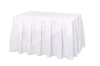 White skirting (skirt) 410 cm
