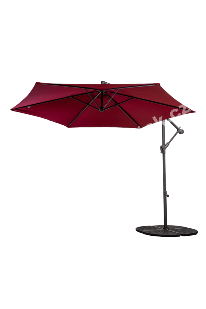 PARTY NÁBYTEK | Půjčovna nábytku, stolů, židlí a vybavení | Side leg parasol with weights_2