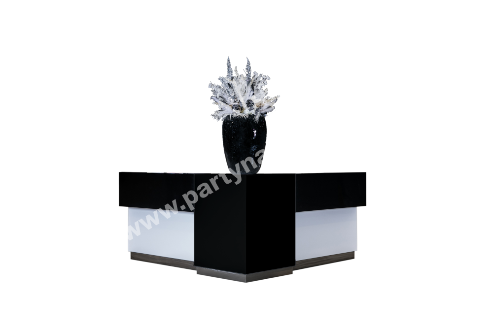PARTY NÁBYTEK | Půjčovna nábytku, stolů, židlí a vybavení | Block Duplex black_4