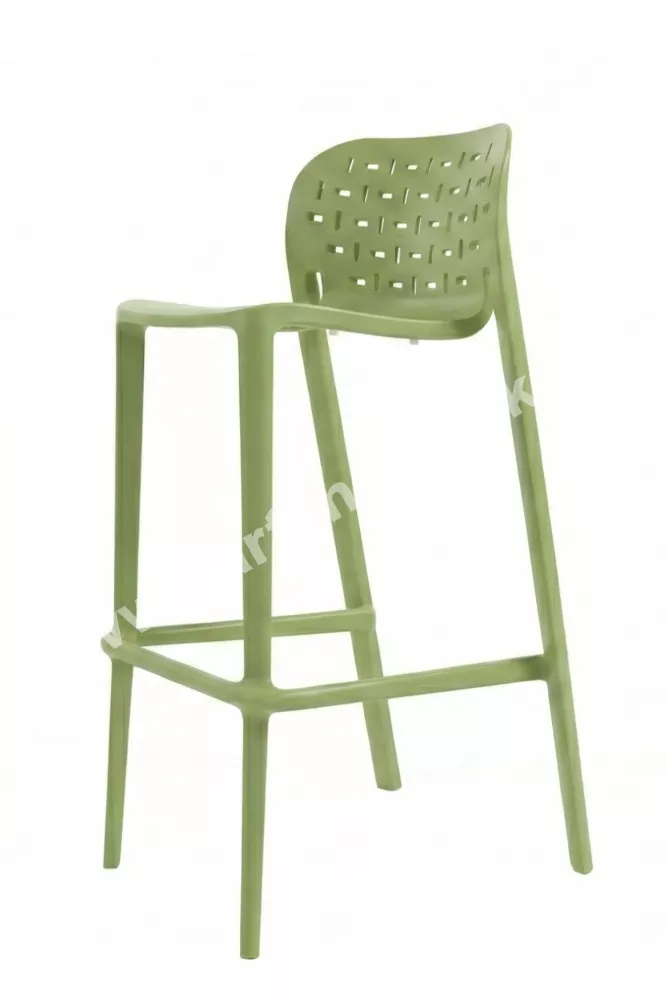 Židle barová Bea zelená