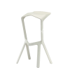 Židle barová Miura bílá
