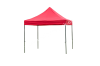 Nůžkový stan 3x3 m červený
