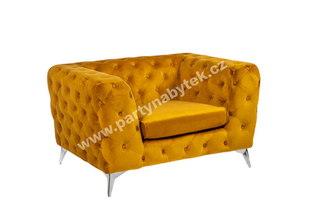 PARTY NÁBYTEK | Půjčovna nábytku, stolů, židlí a vybavení | Křeslo Velvet_3