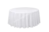 White round tablecloth diameter 230 cm