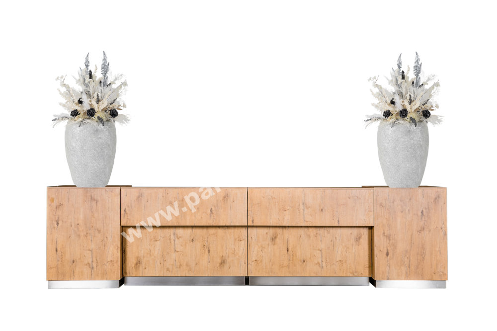 PARTY NÁBYTEK | Půjčovna nábytku, stolů, židlí a vybavení | Vase Mozaik silver- white_7