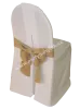 Bow for chair with cover beige