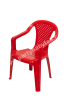 Children's armchair red