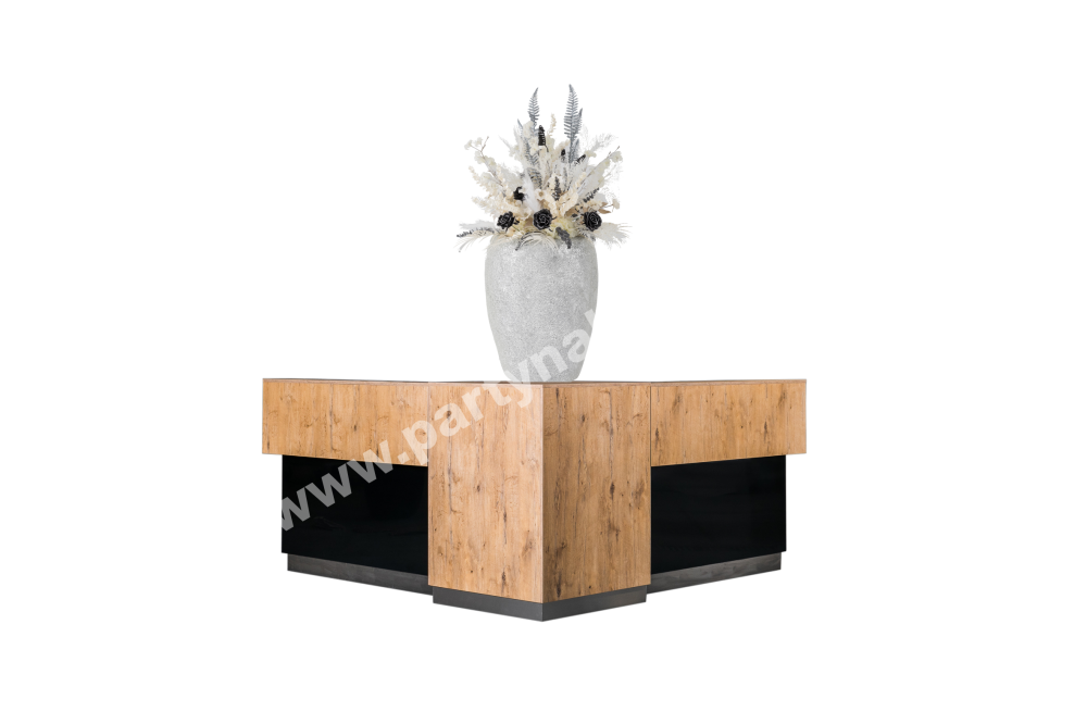 PARTY NÁBYTEK | Půjčovna nábytku, stolů, židlí a vybavení | Vase Mozaik silver- white_5