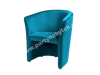 Křeslo Mocca  petrol - tyrkysové