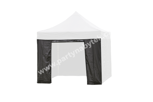 PARTY NÁBYTEK | Půjčovna nábytku, stolů, židlí a vybavení | Příslušenství | Bočnice se dveřmi, šíře 3 m_1