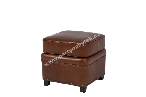 PARTY NÁBYTEK | Půjčovna nábytku, stolů, židlí a vybavení | Lounge | Taburet Chesterfield_1