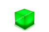LED svítící Kostka Cubo 43x43 cm