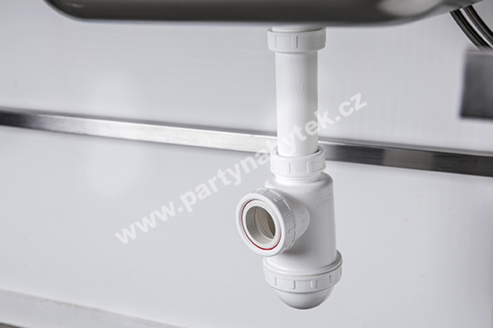 PARTY NÁBYTEK | Půjčovna nábytku, stolů, židlí a vybavení | Stainless steel bar worktop with sink_4