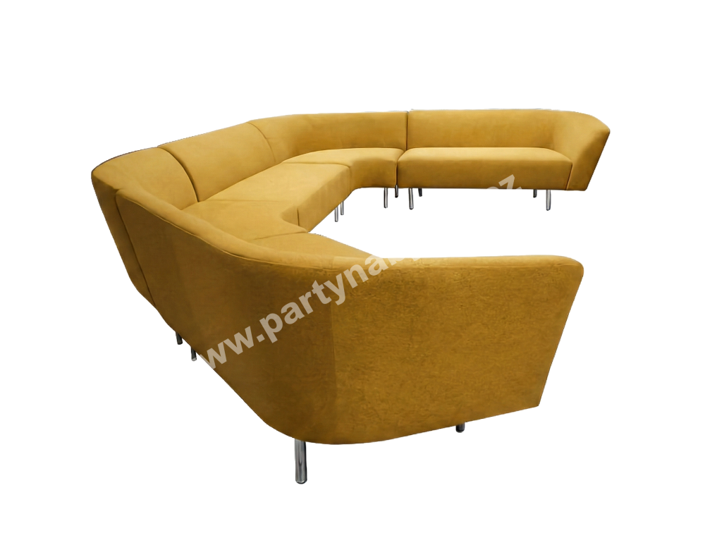 PARTY NÁBYTEK | Půjčovna nábytku, stolů, židlí a vybavení | Pohovka Loop_4