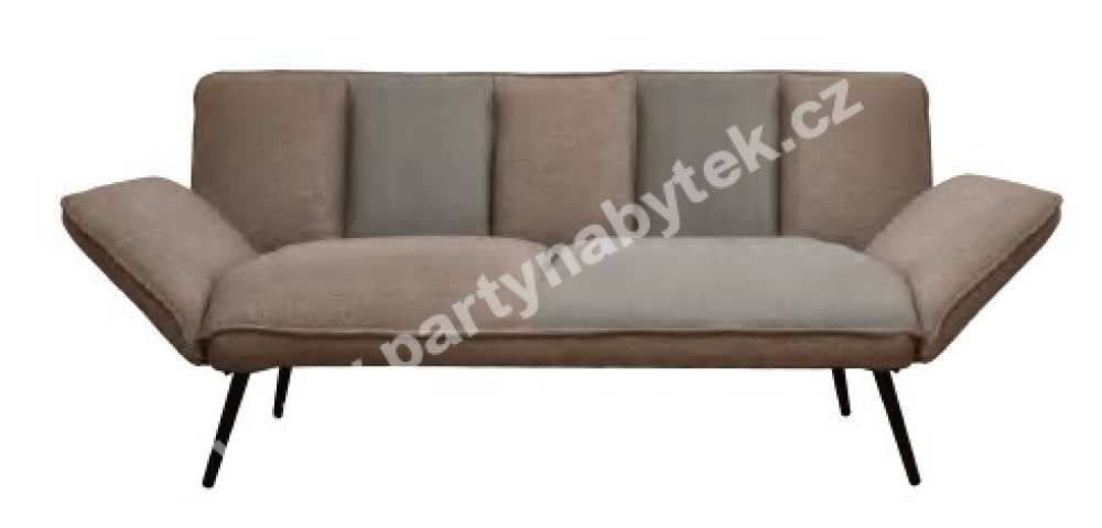 PARTY NÁBYTEK | Půjčovna nábytku, stolů, židlí a vybavení | Pohovka Loft šedo-béžová