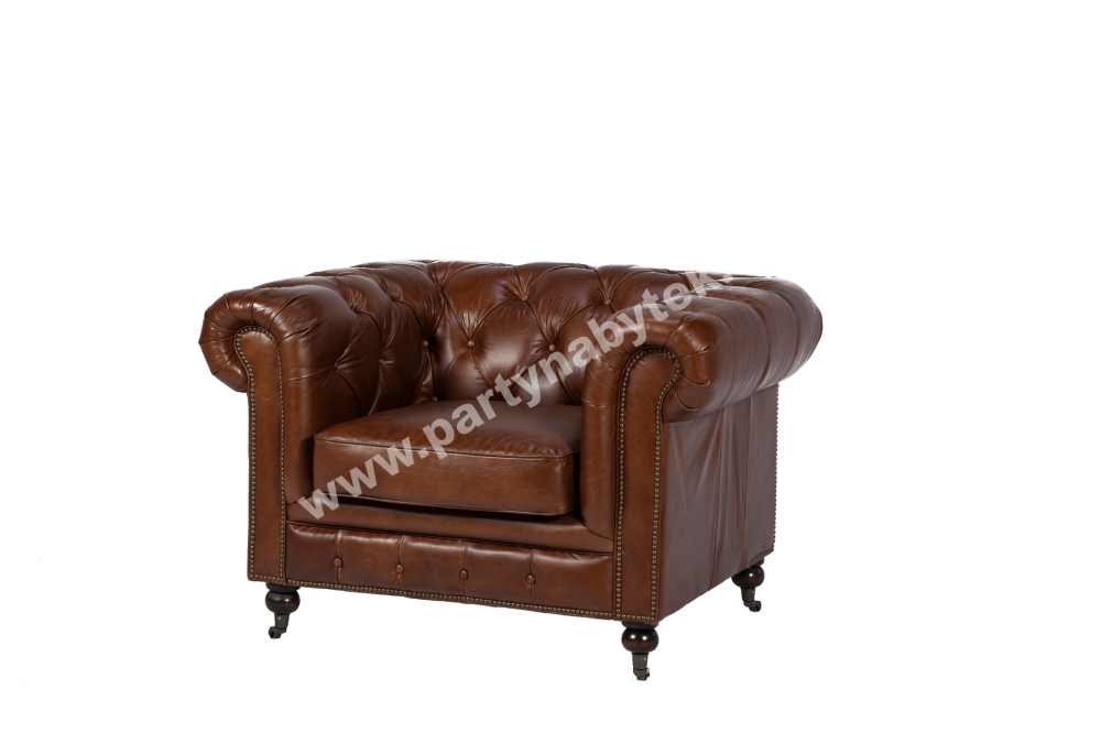 PARTY NÁBYTEK | Půjčovna nábytku, stolů, židlí a vybavení | Křeslo Chesterfield_6